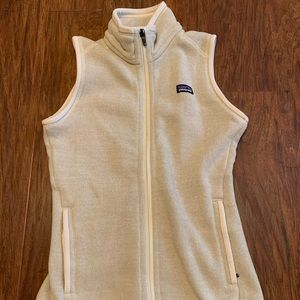 Patagonia white/cream vest